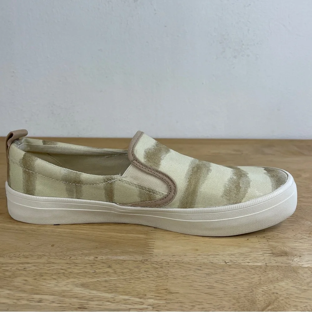 Sperry Women's Crest Tie Dyed Slip on Sneakers Sz 8
